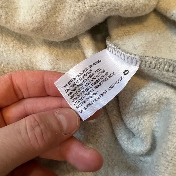 NWT JoyLab Relaxed Fit Sweatshirt Hoodie Gray Size L - Picture 8 of 8